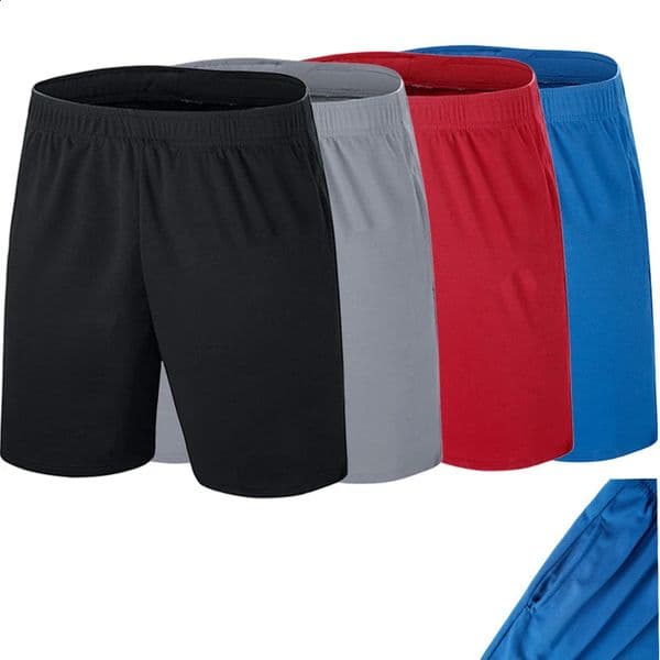 fitness breathable sports shorts Running quick drying Summer wear training net beach 250225Z