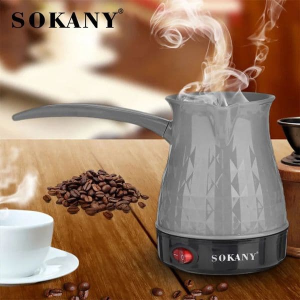 SOKANY 219 coffee pot electric tea boiling milk separate Italian mocha mixed 250224