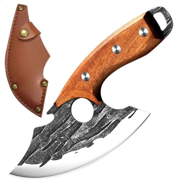 Boning Knives Meat Cleaver Hand Forged Kitchen Knife Wooden Handle Butcher Knife Stainless Steel Cooking Knife Kitchen Gadgets 250226