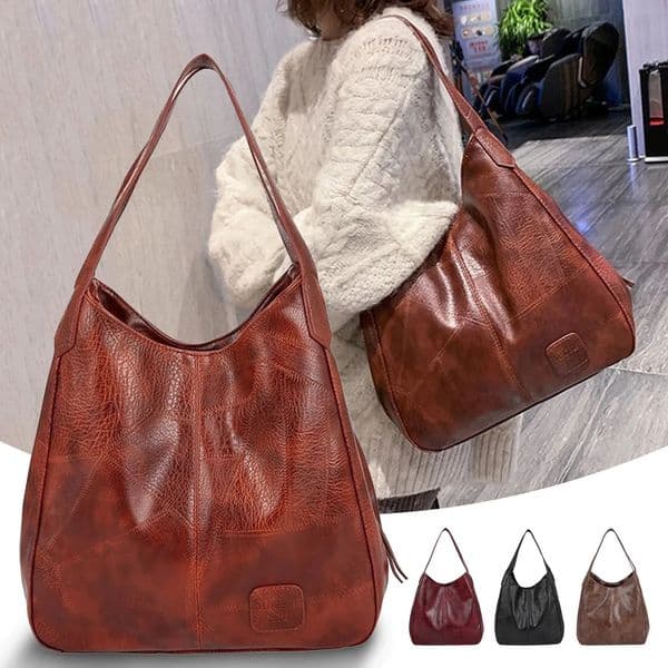 Ship from US Shoulder Tote Bag For Women Leather Large Hand MultiFunction Fashion WomenS Soft bag women trend 250303FBBBJ