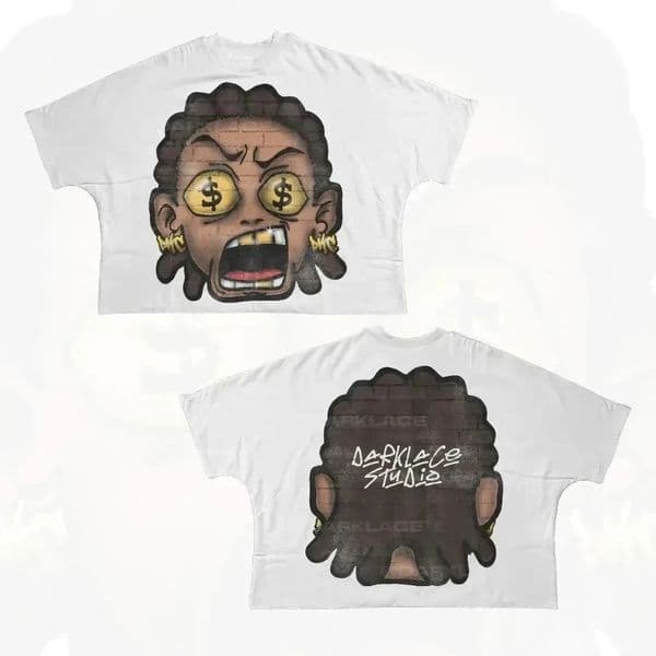 Streetwear T Shirt Hip Hop Fun Cartoon Graphic Printed Oversized Harajuku Gothic Cotton Short Sleeved Clothing Men Women 250303