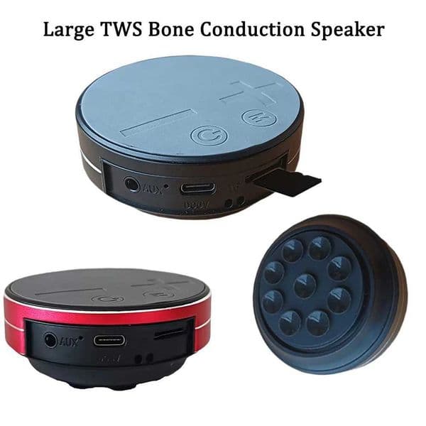 Hot TWS Bone Conduction Speaker Wireless Speakers Support TF Card Play Music Subwoofer Stereo Sound Box Dropshipping Z250304