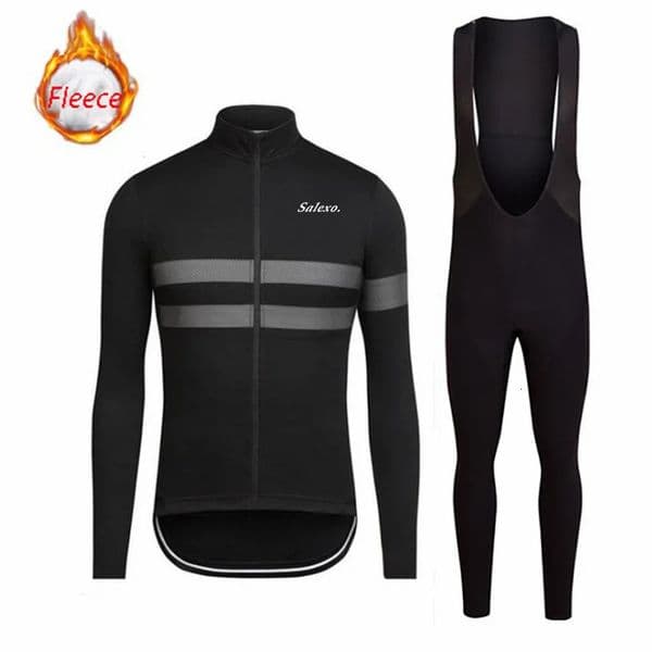 2026 New Designer Cycling Jersey Clothes Set Salexo Outdoor Mountain Clothing Suit Winter Fleece Racing Bike Bicycle Bib Pants Men outdoor Long Riding Suit Outf