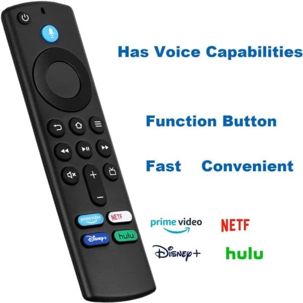 Replacement Voice Remote Control Fit for Firee TV Stick 4K for Firee TV Stick 2nd 3rd Gen for Firee TV Cube 1st 2nd Gen