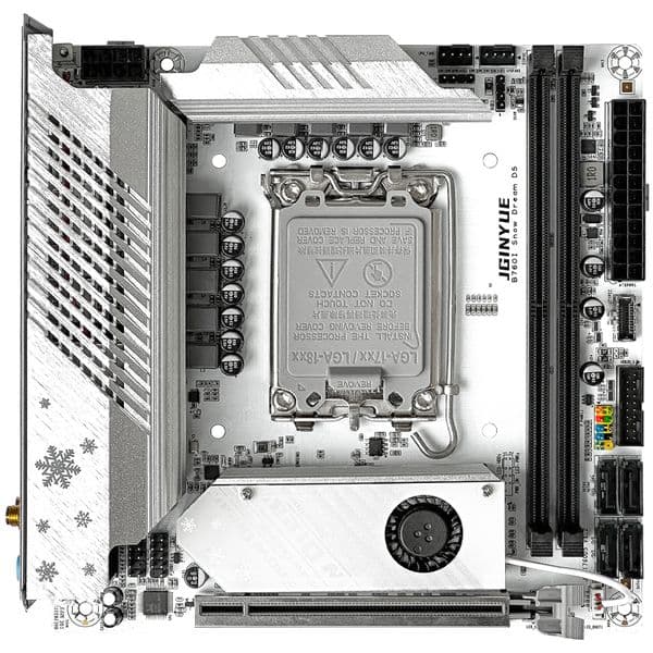 B760 itx Motherboard DDR5 LGA1700 for 13th 12th gen Core DDR5 dual channel 64GB B760I SNOW DREAM D5 New Original Box Mini itx