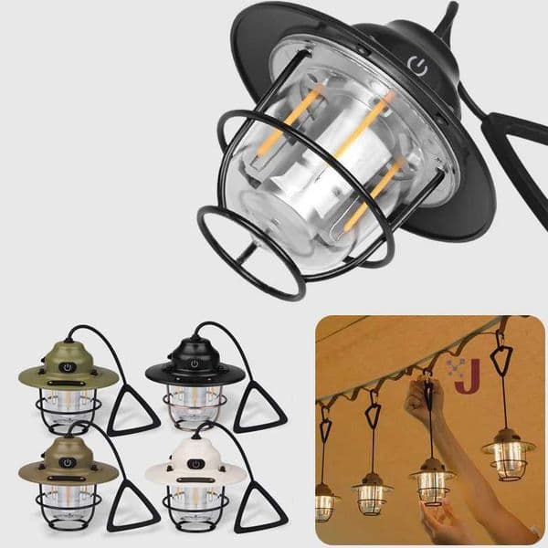 Outdoor Home Camping Light Retro Camping Light Camping Light Lighting Decorative Lights Multicolor X250307