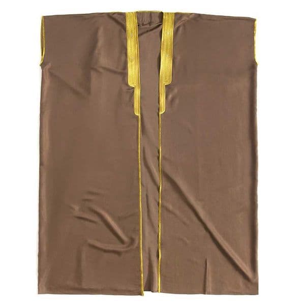 Oversize Muslim Men Jubba Thobe Komono Open Abaya Saudi Arabic Robe Islamic Clothing Eid Ramadan Dishdasha Djellaba Kaftan Dress W250310