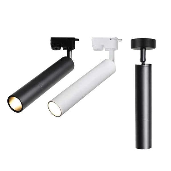 LED track light clothing store Windows showrooms exhibition spotlight led cob spot lamp ceiling rail traditional collection Lamp Z250312