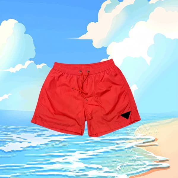 Mens shorts Luxury design Fashion shorts style Triangular iron sheetQuick Drying SwimWear 2025 Summer Board Beach Pants Men Swim Short
