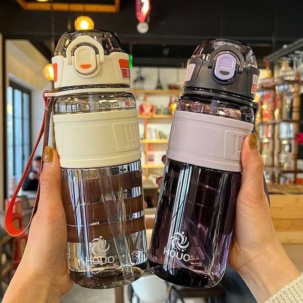 Travel 1L Water Bottle for Sports Plastic Water Cup for Girl Boy School Portable 1 Liter 750ml Water Kettle Fitness Gym Outdoor 250313