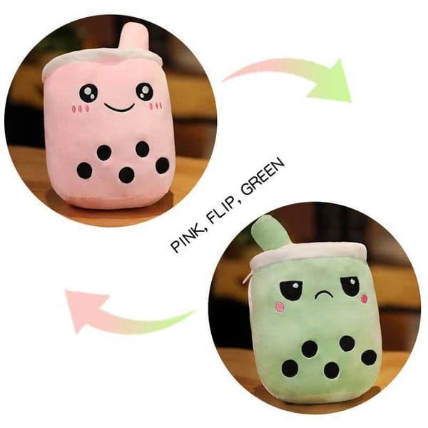 Cup 23cm Kai Milk Tea Plush Toy Stuffed Food Fruit Boba Doll Super Soft Stuffed Plush Tea Shop Childrens Toy Birthday Gift 4XJ250314