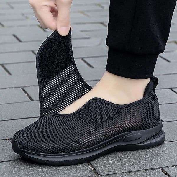 Women Orthopedics Wide Feet Swollen Walking Casual Shoes Unisex Thumb Eversion Adjusting Soft Comfortable Diabetic Man Shoes 250314