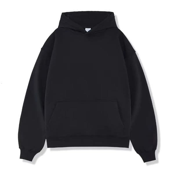 Womens Hoodie Pullover Solid Color Sports Shirt Running Long Sleeve Black Winter Top 250317