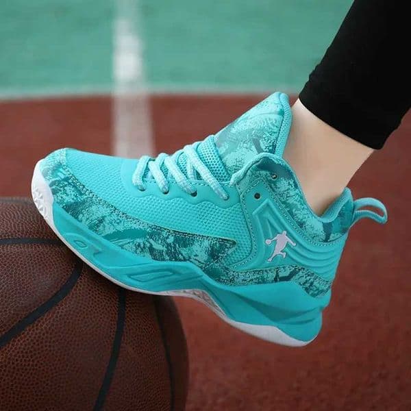 New Boys Brand Basketball Shoes for Kids Sneakers Thick Sole Non-slip Children Sports Shoes Child Boy Basket Trainer Shoes M250318