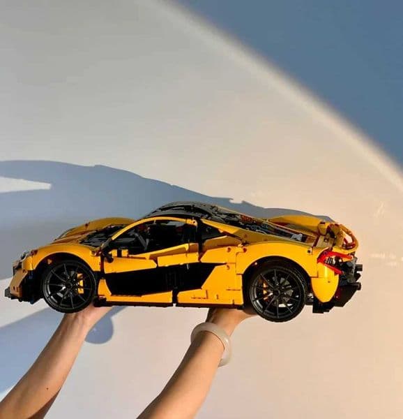 3893Pcs technology building blocks compatible with 42172 McLaren P1 Moc building block model adult sports car toy boy Christma giftXJ250318