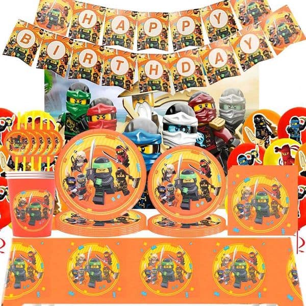 Mask Hero Birthday Party Decoration Children Love Birthday Party Decoration Paper Desktop Software Balloon Thank You Candy Gift Bag Supply X250318