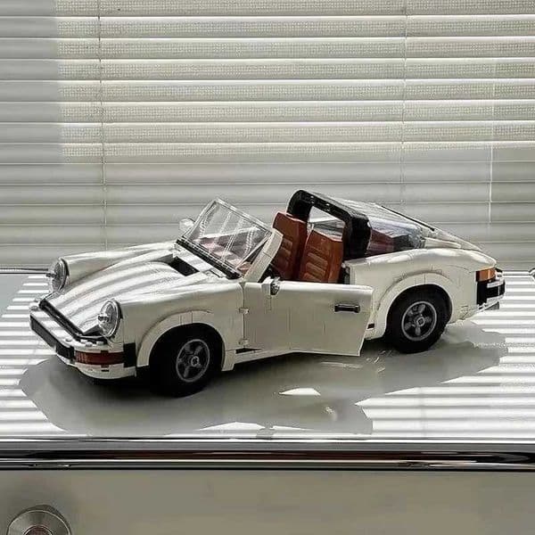 Build Block brick Set Technical Racing Car Building Blocks Retro Model Assembly Toy For Kids - Birthday & Christmas Gift Toy