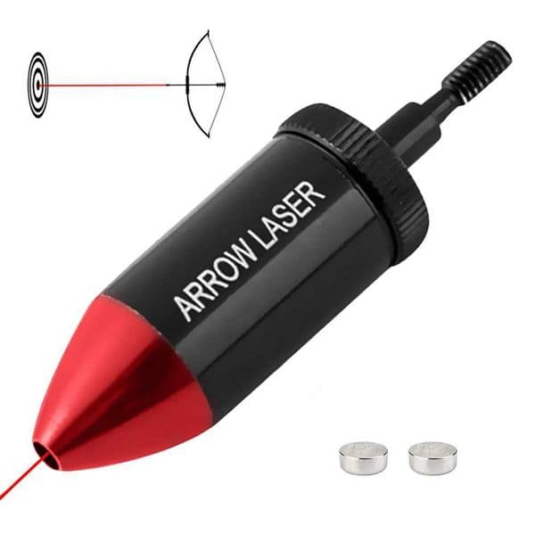 Arrow Laser Sight Tactical Archer Aperture Aiming Red Dot Laser Used for Composite Bow Aperture Sight X250319