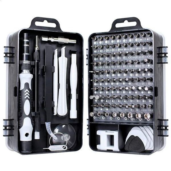 115pcslot Magnetic Screwdriver Bit Set Precision Multi Hand Tool Torx Hex Screw Drivers for Computer Phone Repair Tools Boxes 250318