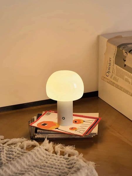 Iron charging LED home decoration desk lamp used for restaurant study outdoor camping lighting easy to carry Z250320