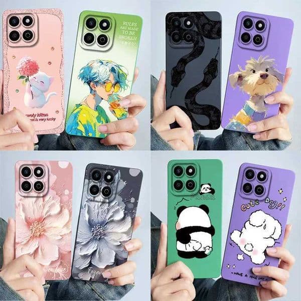 Suitable for Honor X7C Capa 200 smartphone case Play 60 Plus ALT-AN00 soft silicone Funda sweet lacquer cartoon print cover Z250321