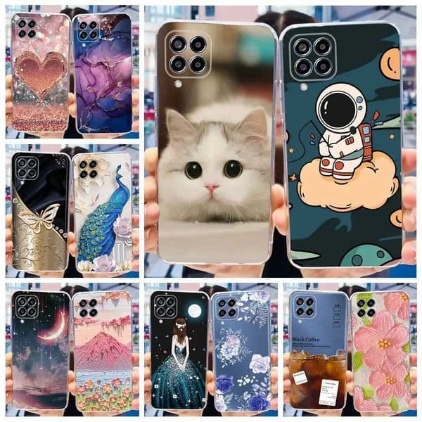 Suitable for Galaxy M33 phone case SM-M336B cute and stylish color painted cover soft silicone phone case suitable for M33 M 53 Galaxy M53 5G package Z250321