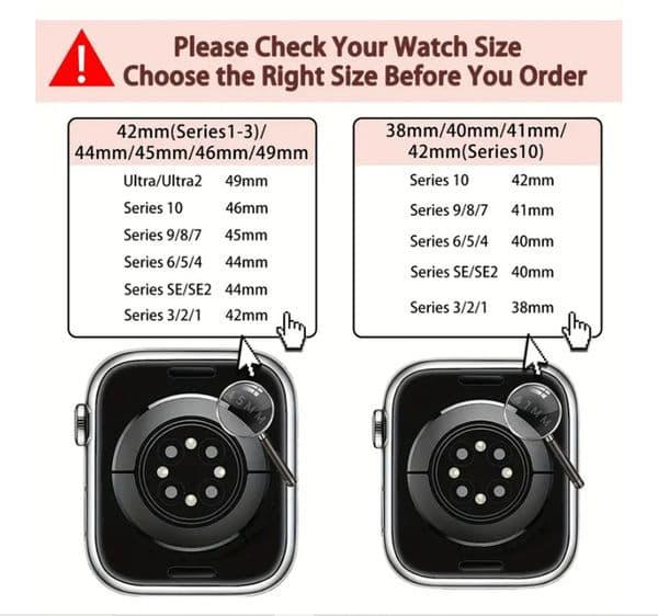 Leather Lychee Textured H-fold Magnetic Clasp Strap Bracelet Wristband Band for Watch 38/40/41mm 42/44/45/46mm 49mm Ultra Straps iWatch Bands Z260603