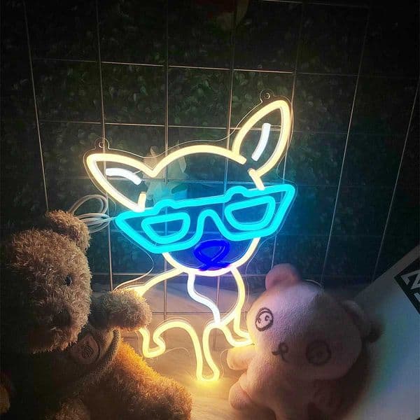 Reindeer neon sign Usb power supply dimmable LED neon lights are perfect for wall decoration holiday party lighting neon lights X250322