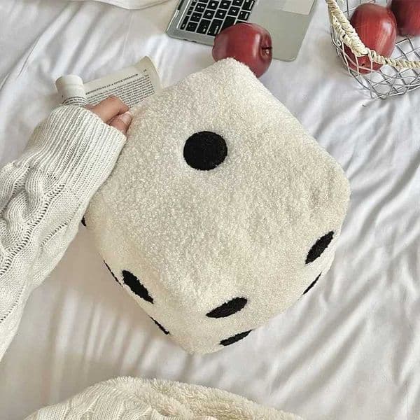 Plush Toys Sofa Cushions Futon Floor Mats Creative and Home Decoration Pillows Fun Simulation DiceXJ250321