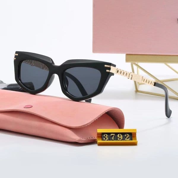 2025 luxury Sunglasses lens designer womens Mens Goggle senior Eyewear For Women eyeglasses frame Vintage Metal Sun Glasses With Box ML 3792