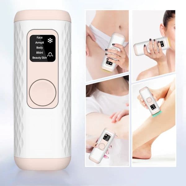 Electronic male and female permanent painless laser ice cooled IPL facial and body device 250319