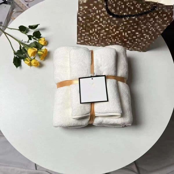 Factory direct designer brand letter fashion Bath thick soft comfortable men and women washing towel set gift comfortlife_888