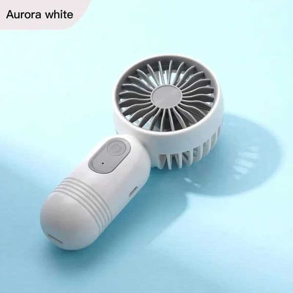 Small handheld fan mini charging USB fan pocket small student office desktop portable high-power student summer gift Z250324