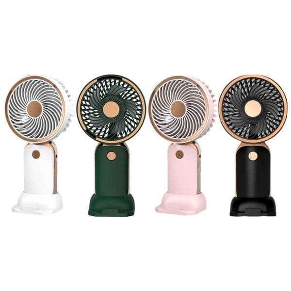 Mini handheld USB fan for camping or sports. Small personal fan for hiking makeup eyelash fan for home offices Z250324
