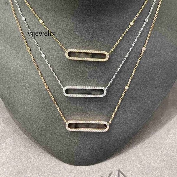 Designer Jewelry Round Diamond Full Necklace for Women with a Niche Design That Exudes Light and Highendf Eelit Is Ve Rsatilein Da Ilyte Fashion