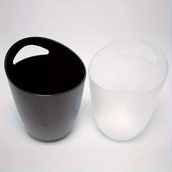 1 ice beer barrel bottle container transparent storage barrel single handle champagne beer cooler X250326