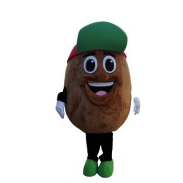 New potato Mascot Costumes Halloween Cartoon Character Outfit Suit Xmas Outdoor Party Festival Dress Promotional Advertising Clothings