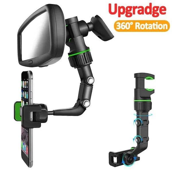 360 degree rotating General Motors phone holder multifunctional car rear view mirror seat suspension clip holder phone holderXJ250326