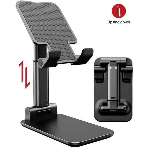 Foldable mobile phone stand tablet stand desktop installation flexible adjustable desktop real-time delay stand ports suitable for all mobile phonesXJ250326