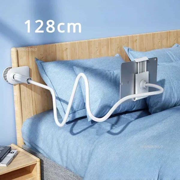 128cm Mobile Phone Stand Lazy Stand Headrest 360 Flexible Long Clip Installation Suitable for 3.5~6.7 DevicesXJ250326