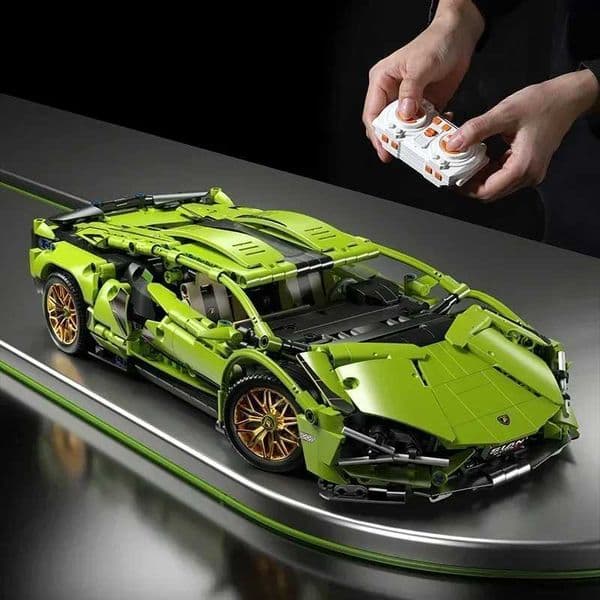 Technical racing sports car model building block Ci mechanical speed car supercar brick puzzle toy childrens adult gift M260309