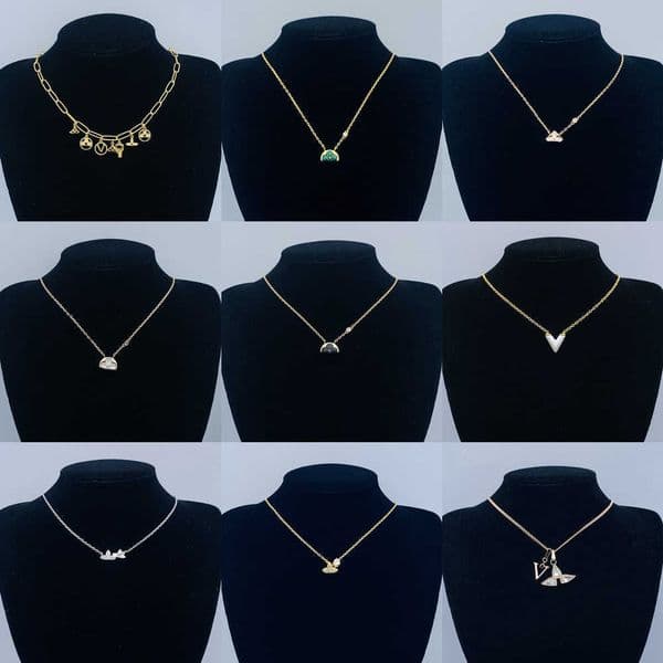 Neckalce Pendant Heart Designer Love Womens Necklace 18K Gold Jewelry Necklace Classic Long Jewelry Accessories Party Gift QY2F