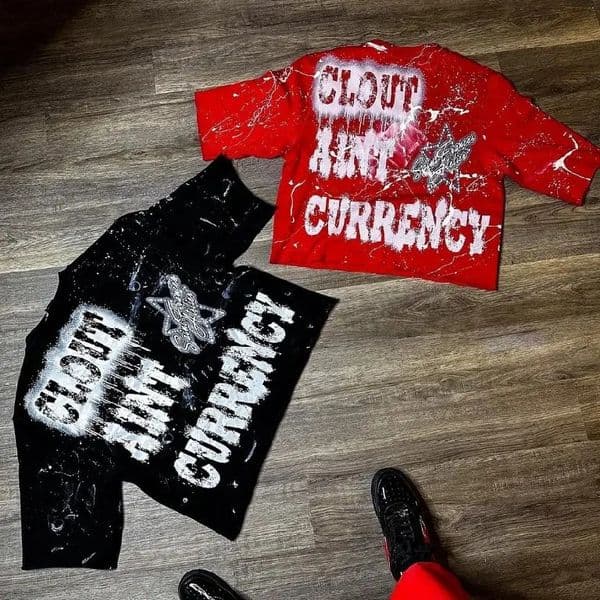 Street clothing Tshirt Y2K hiphop punk rock letter graphic printing oversized mens round neck cotton short sleeved top 250326A