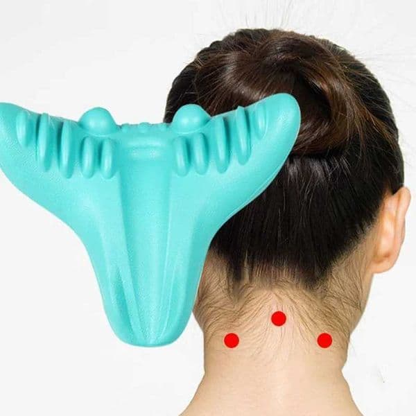 Authentic C-Rest Neck Massage Neck and Shoulder Correction Pain Relief Pillow Release Tension Comfort Pillow 2 Colors M250328