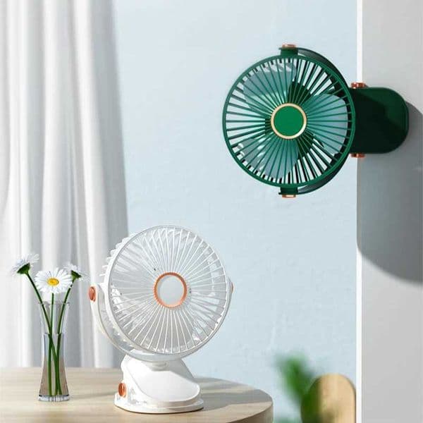 USB charging desktop fan clip on portable mini desktop fan with 360 degree rotation adjustable clip on fan suitable for student dormitories X250329