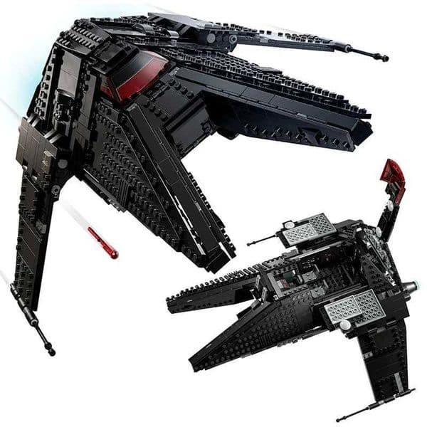 989 new spacecraft star fighter jets prosecutors transport sickles building blocks 75336 assembling building blocks toys for children and boys adult gift M250329