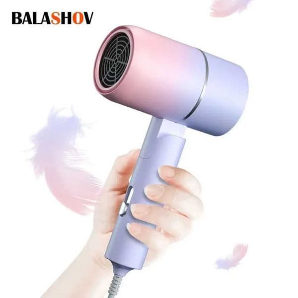 MINI folding hair dryer 750W with carrying bag hot air anion hair care used for family travel hair dryer dormitory hair dryer 220V-240V Z250401