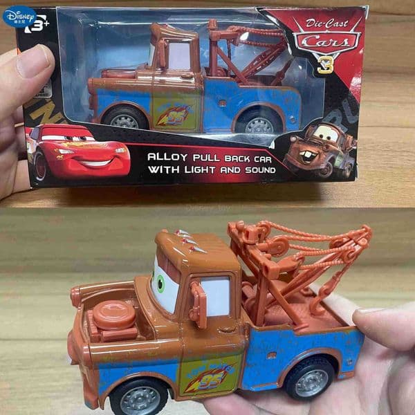 2026 New New Kids' Gift: Series Cars Interactive Pull-Free Wheel Lights Up Classic Characters H251119 Toys Toys