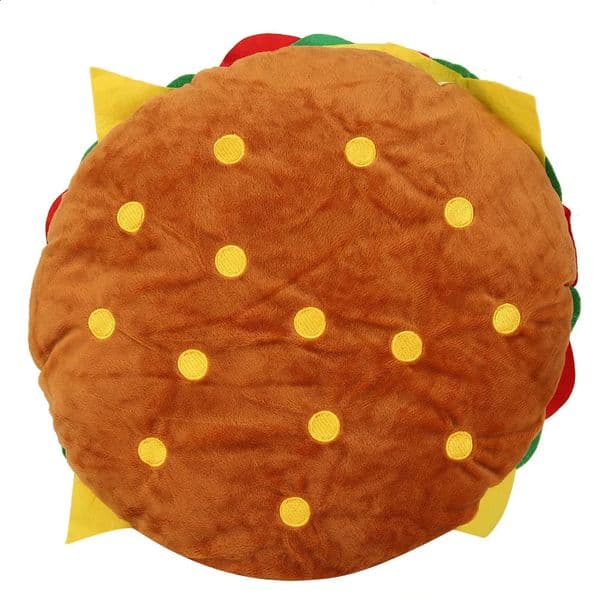 Simulation Burger Cushion Sofa Lumbar Pillow Super Soft Child Household Throw Pillow 250325BJ