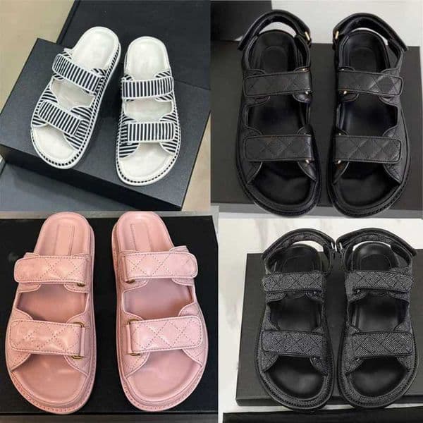 A10 designer sandals fashion summer slippers luxury womens sliders casual shoes platform beach Outdoor with 35-42